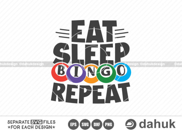 Eat Sleep Bingo Repeat SVG: A Designer’s Review