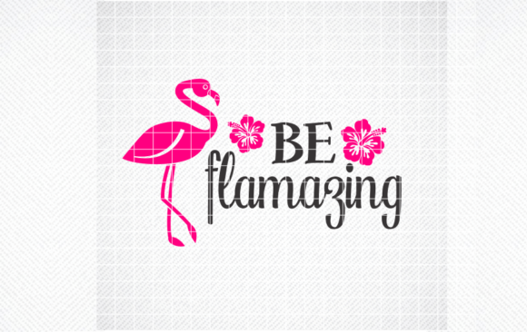 Review: Flamingo SVG, Be Flamazing Design for Embroidery