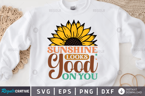 Review: Sunshine Looks Good on You SVG for Embroidery