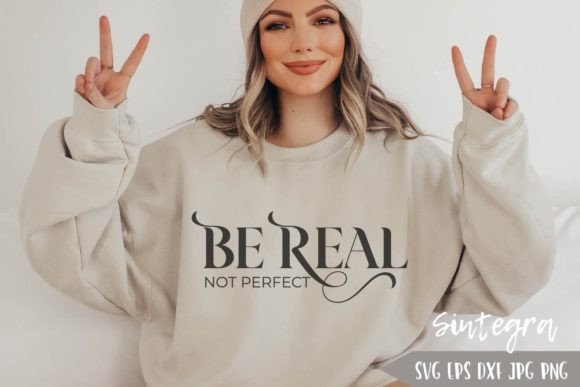 Reviewing Be Real, Not Perfect SVG for Embroidery
