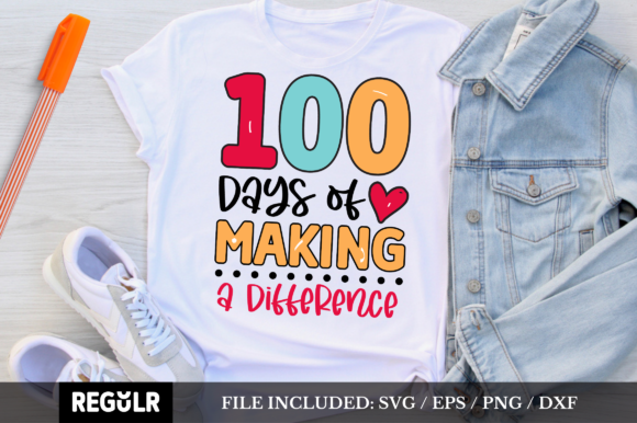 Reviewing the 100 Days of Making a Difference SVG