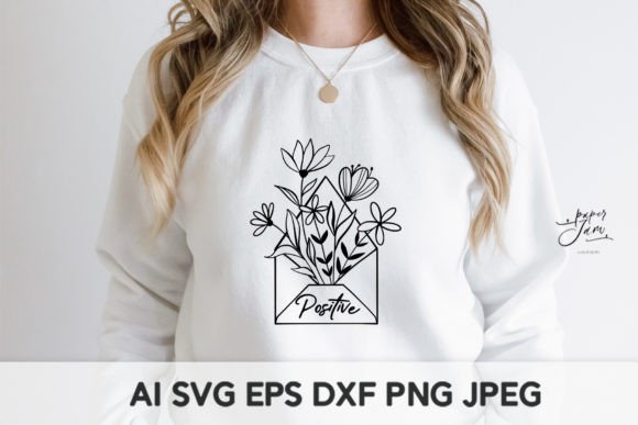 Reviewing the Positive SVG Flower Shirt Design
