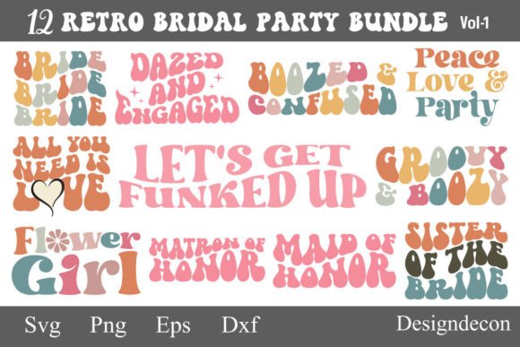 Reviewing the Retro Bridal Party Sublimation Bundle