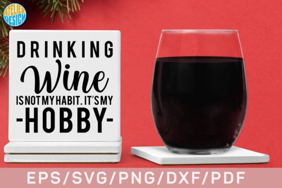 Reviewing the Wine Habit Embroidery Design